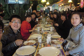 Company dine together 2