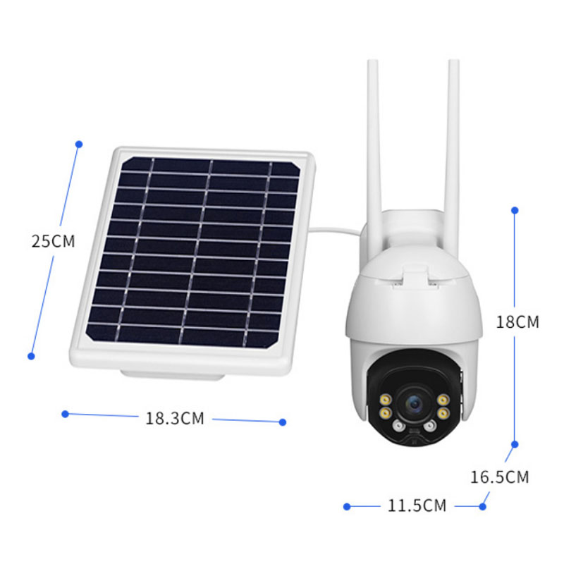 KSD6 Series 2.0M Pixel Solar 4G PTZ Camera Kits