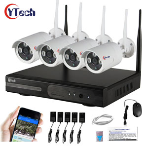 22 Series 4CH 2.0M(1080P)HD  Realtime WIFI NVR Kit